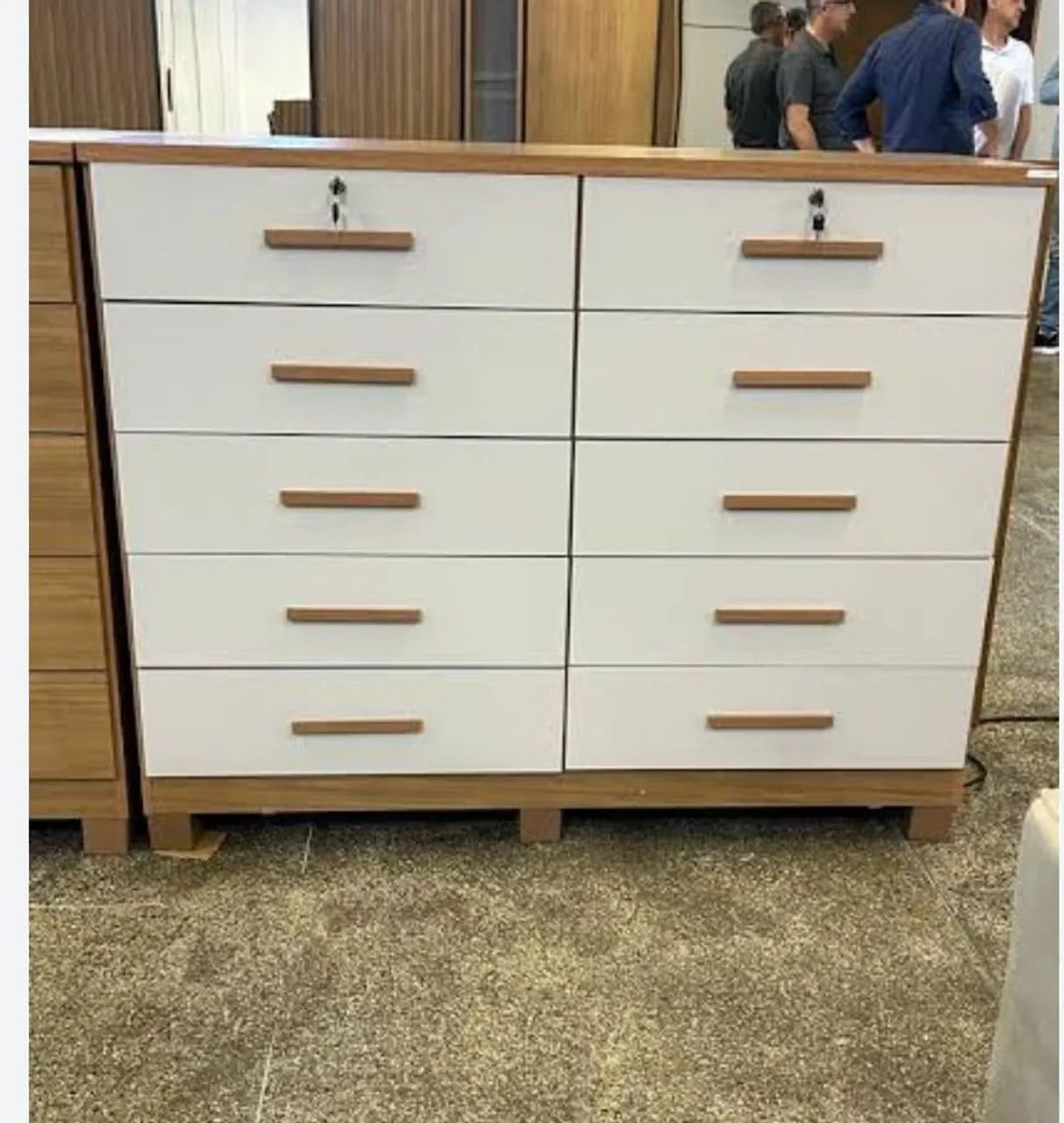 Comoda dupla 10 gavetas dicasabh pronta entrega  - Foto 4