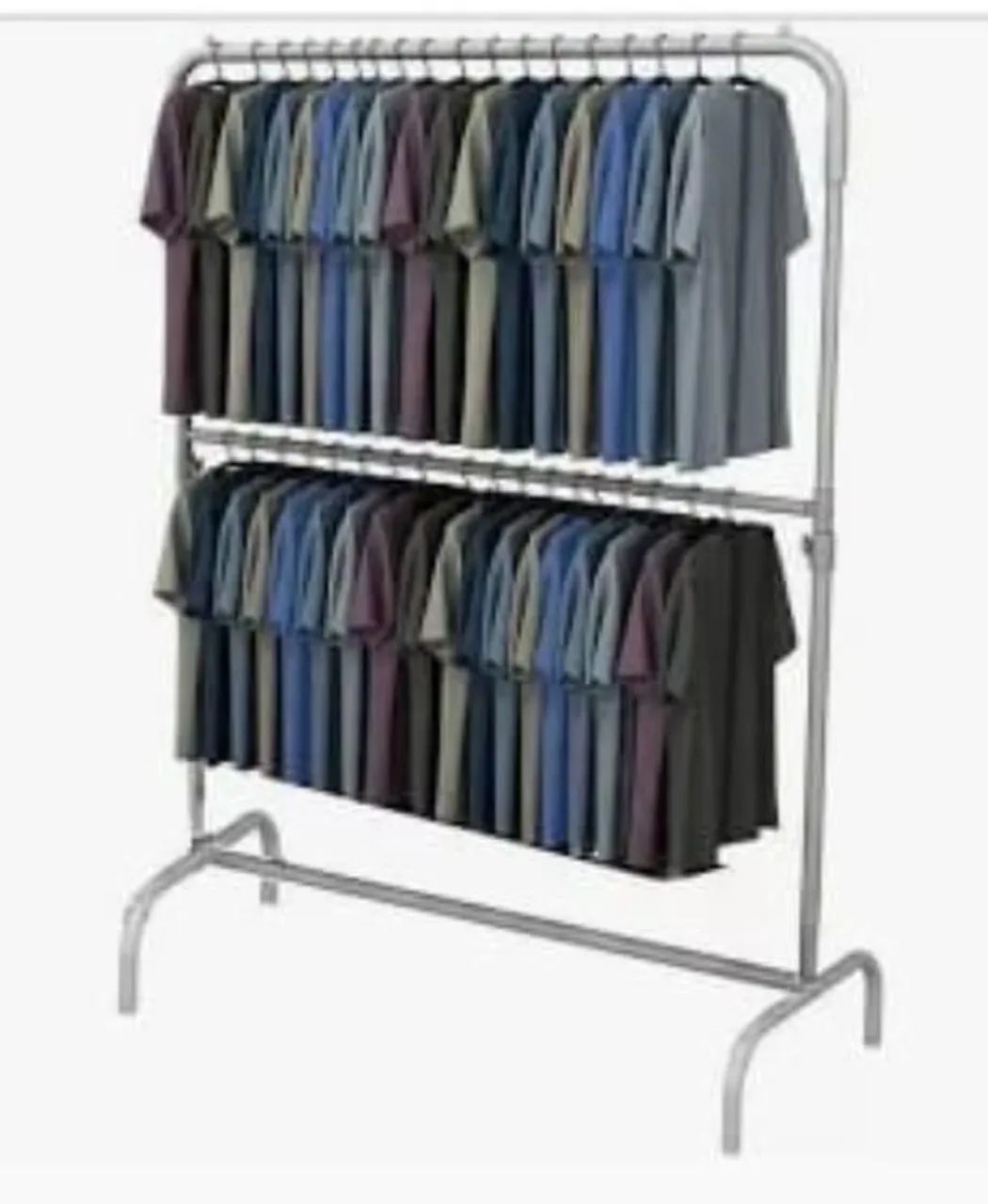 ARARA GRANDE DE ROUPAS com rodinhas SEMINOVA  - Foto 3
