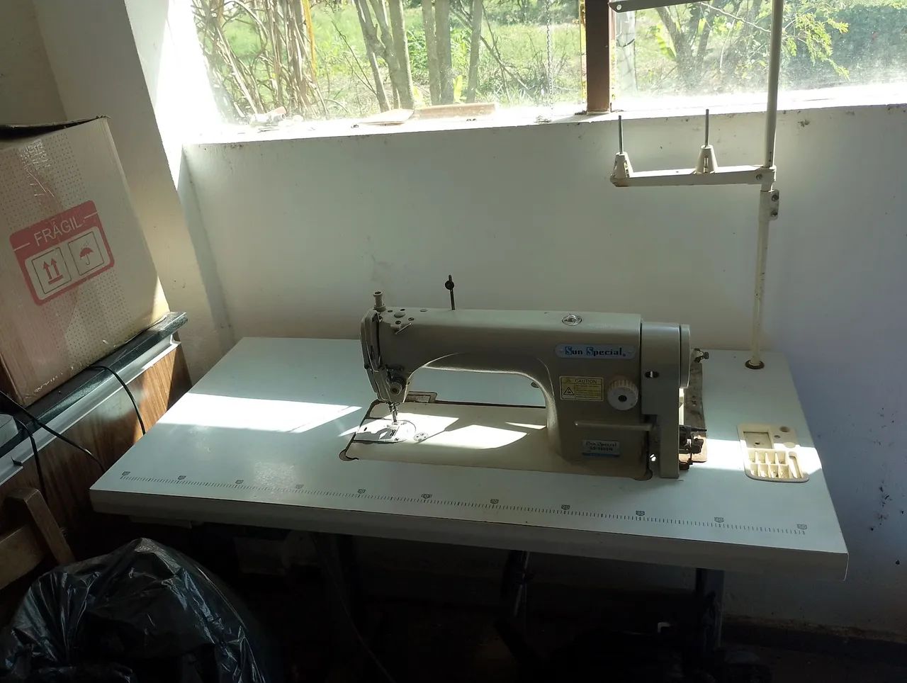 Máquina industrial reta sun special
