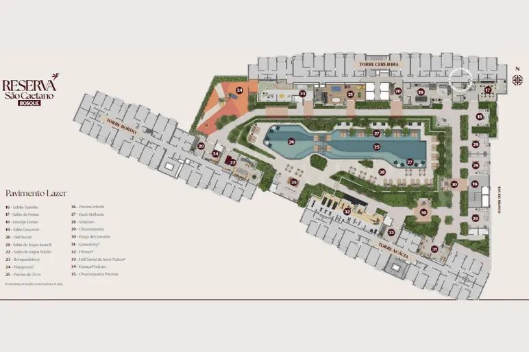 RESERVA SAO CAETANO BOSQUE - BORDO (FASE 1) - Foto 12