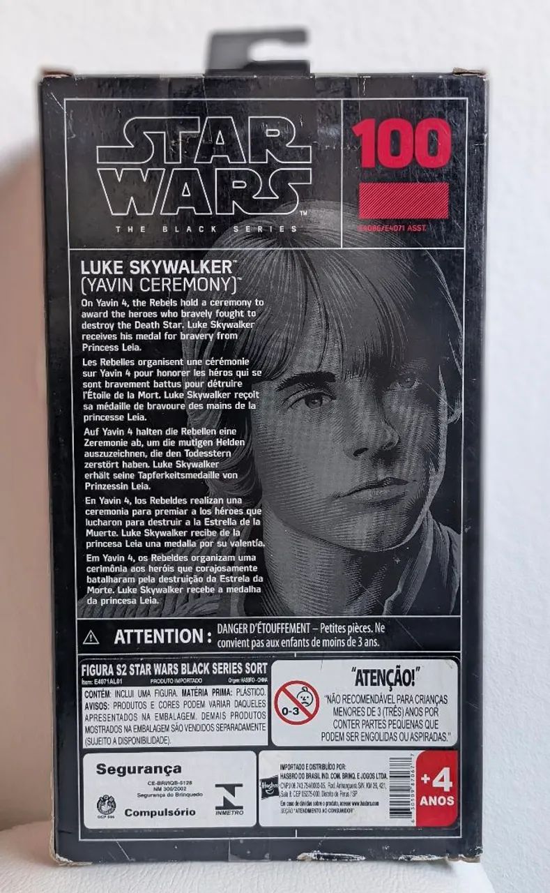 Luke Skywalker (Yavin Ceremony) Star Wars Black Series Hasbro  - Foto 3