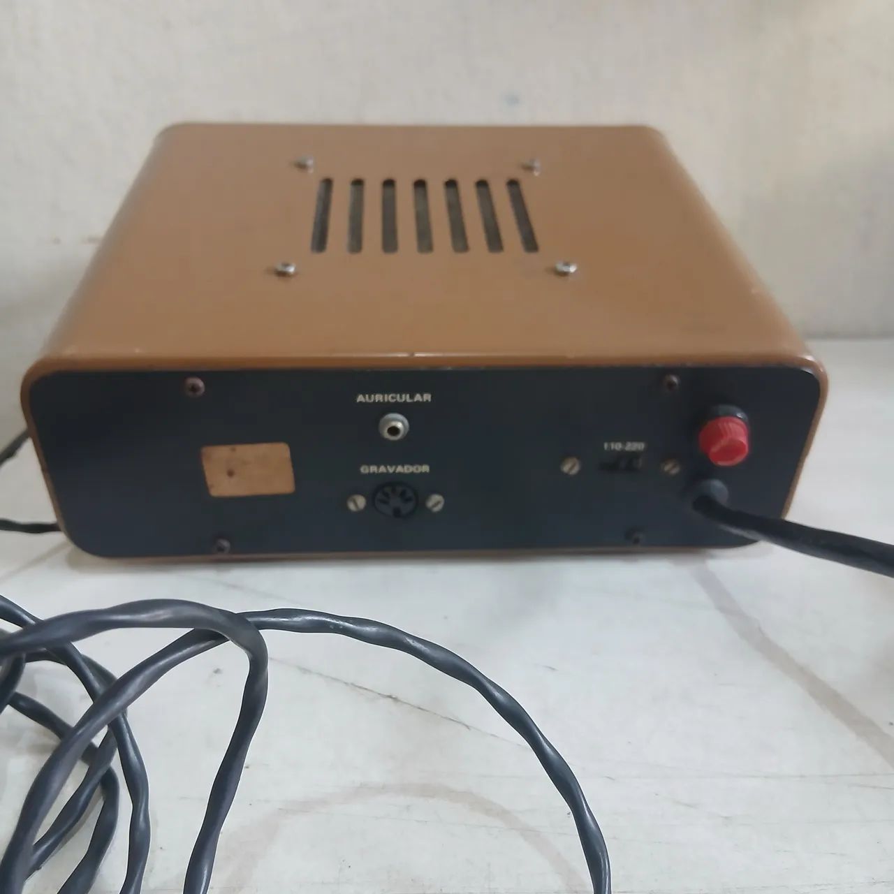 Amplificador Sonoro Antigo Maxi Doppler MD30 - Foto 6