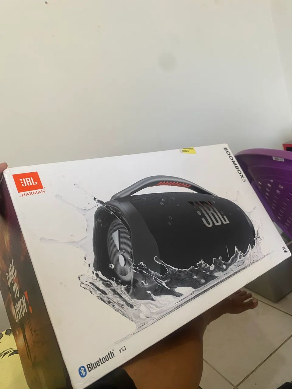 CAIXA jbl boombox 3, bem conservada - Foto 2