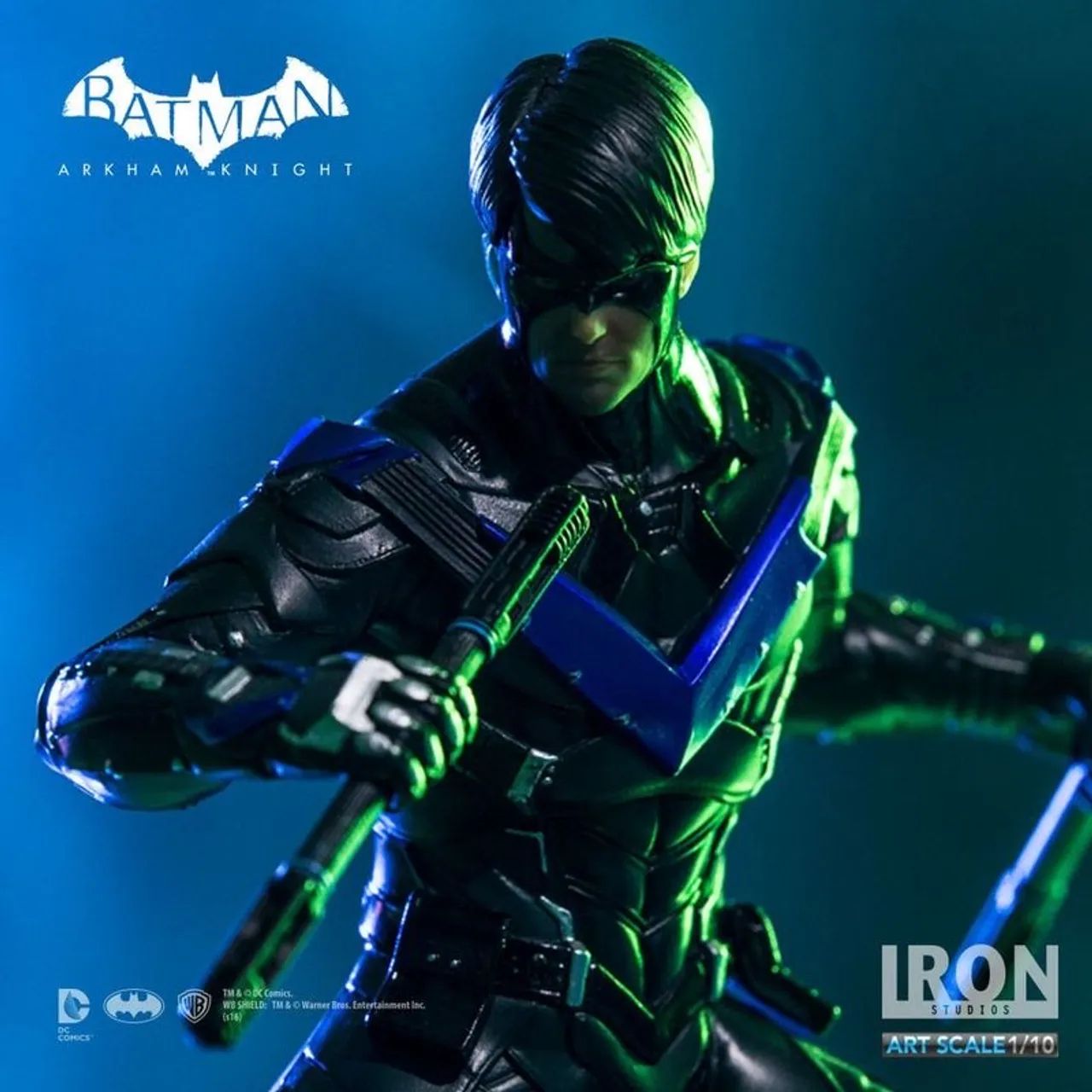 Harley Quinn + Nightwing - Batman Arkham Knight Series - 1/10 - Iron Studios - Foto 3
