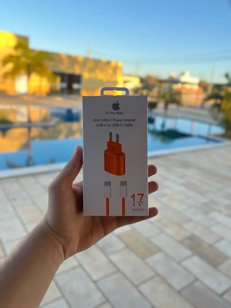 CARREGADOR IPHONE 17 tip-C