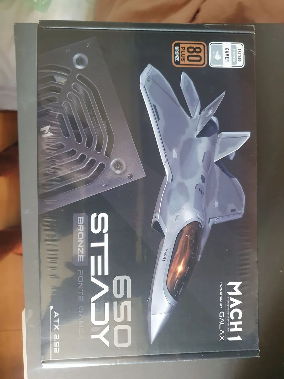 Fonte 650w Steady 80 Plus Bronze Machi1