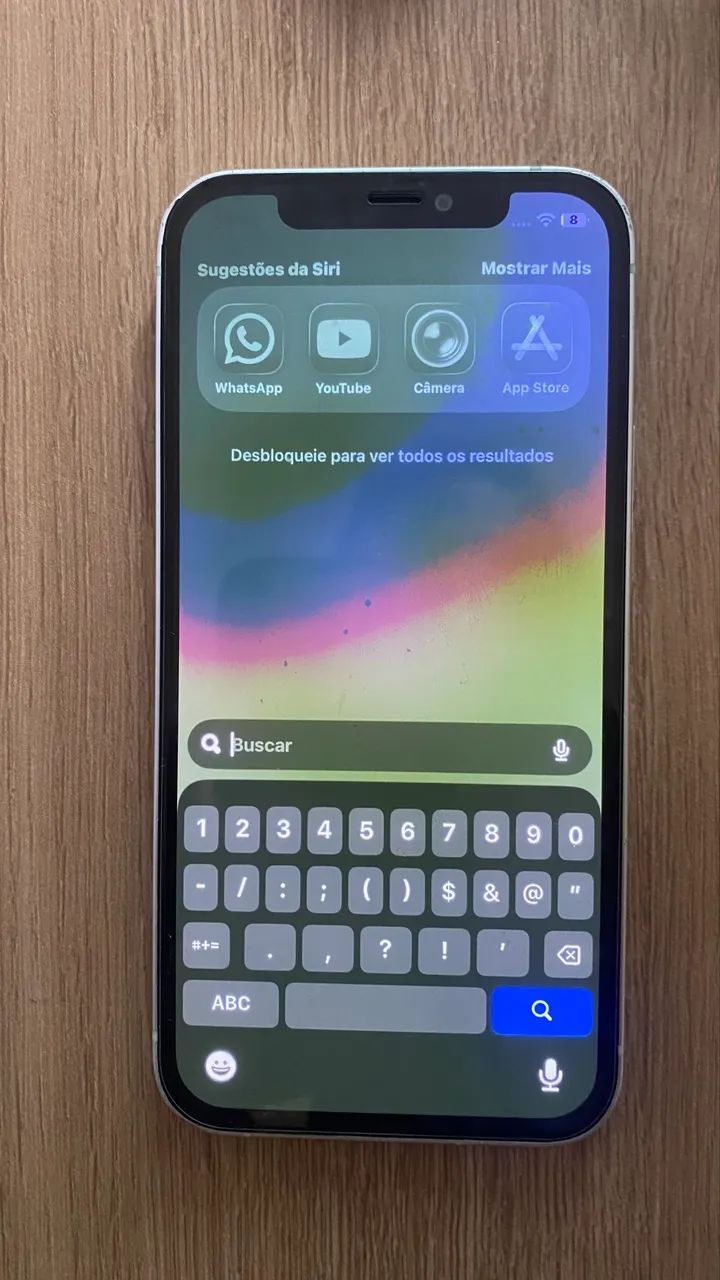 iPhone 12 mancha na tela 128gb