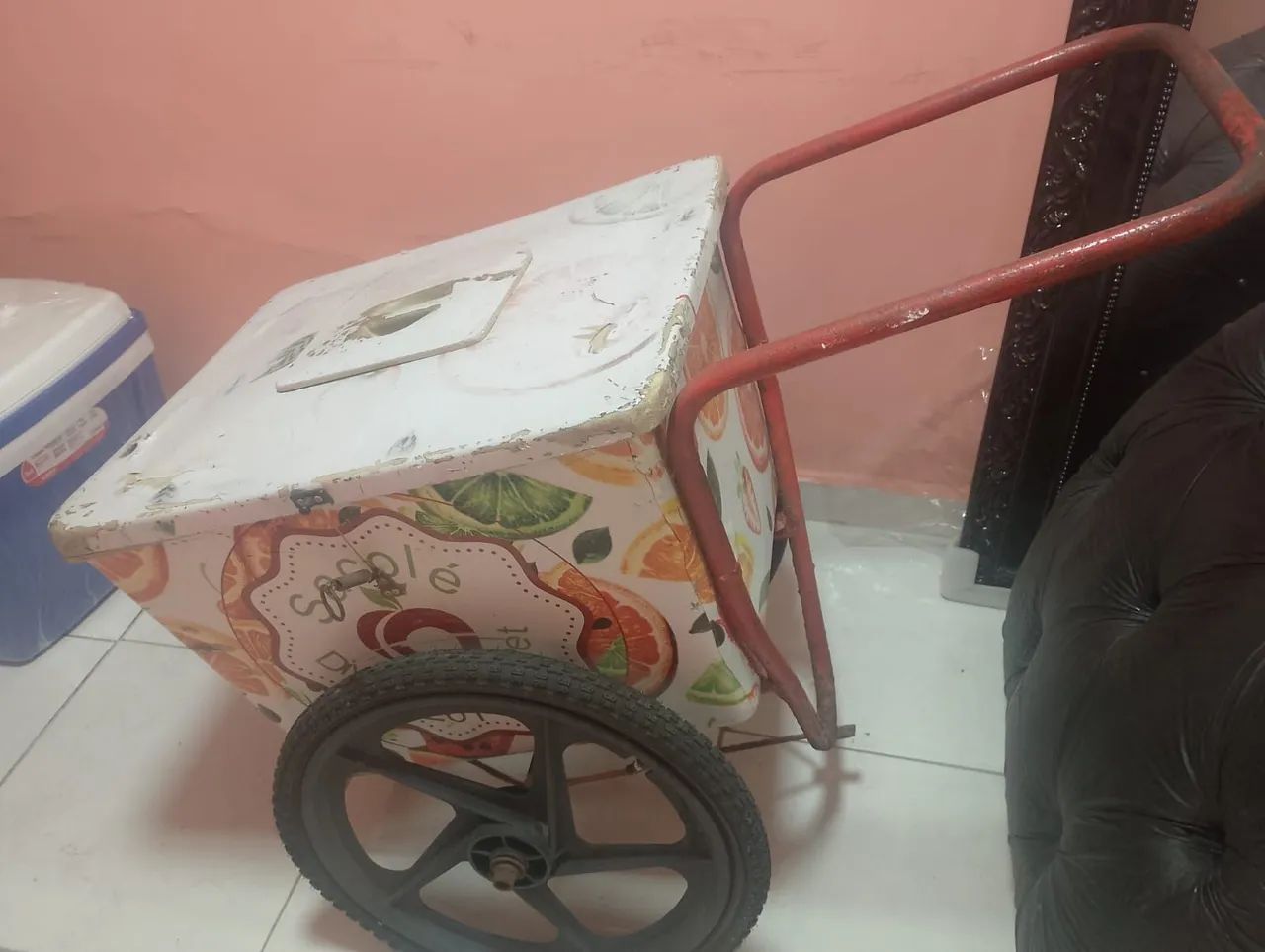 Vendo carrinho de picolé