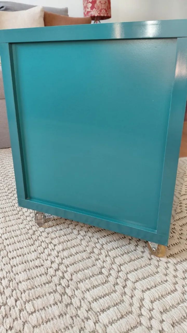 Mesa de apoio/multiuso com rodinhas   - Foto 2