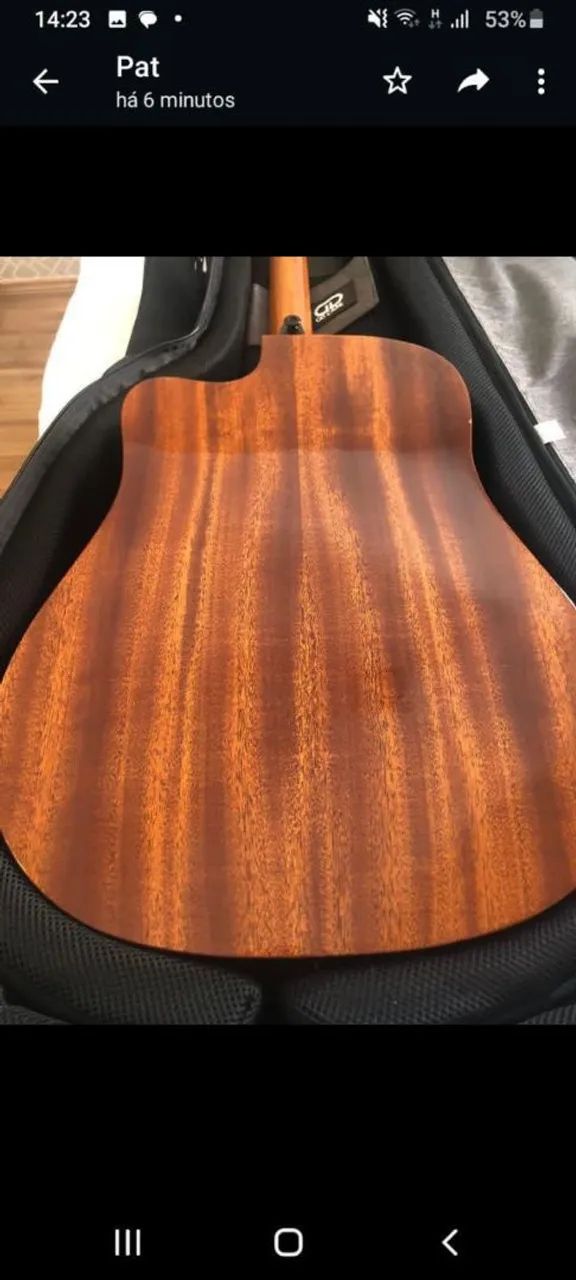 Violão lag tramontane t98  - Foto 3
