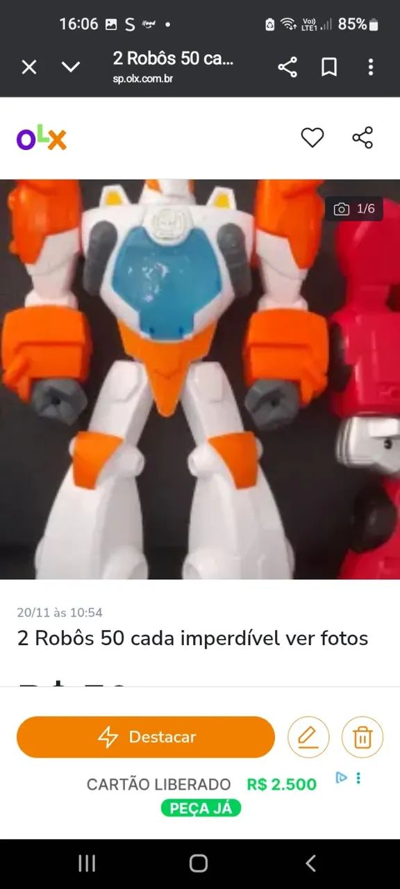 2 robôs grandes articulados  - Foto 5