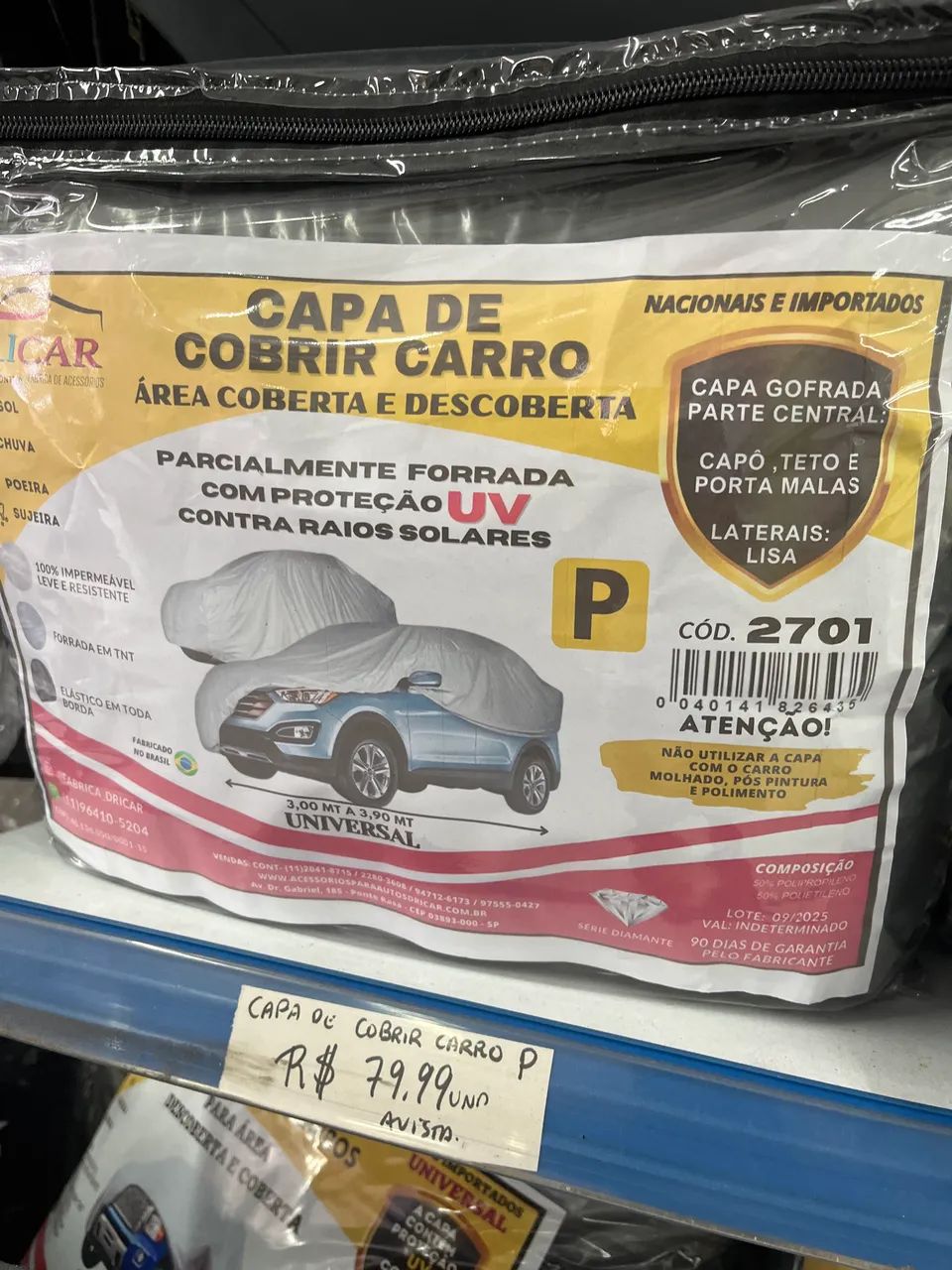 Capa de cobrir carro sol e chuva  - Foto 2