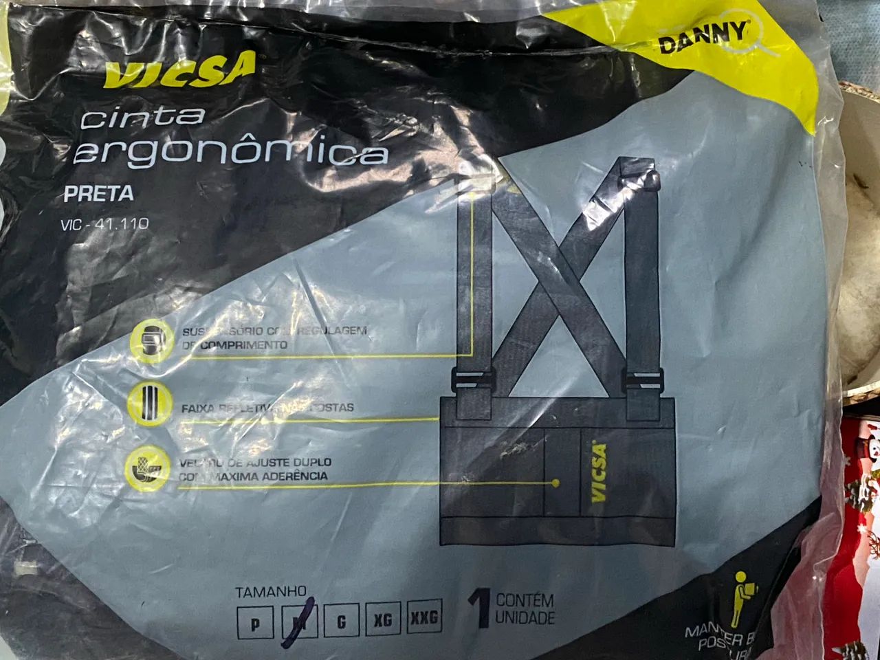 Cinta Ergonômica Vicsa