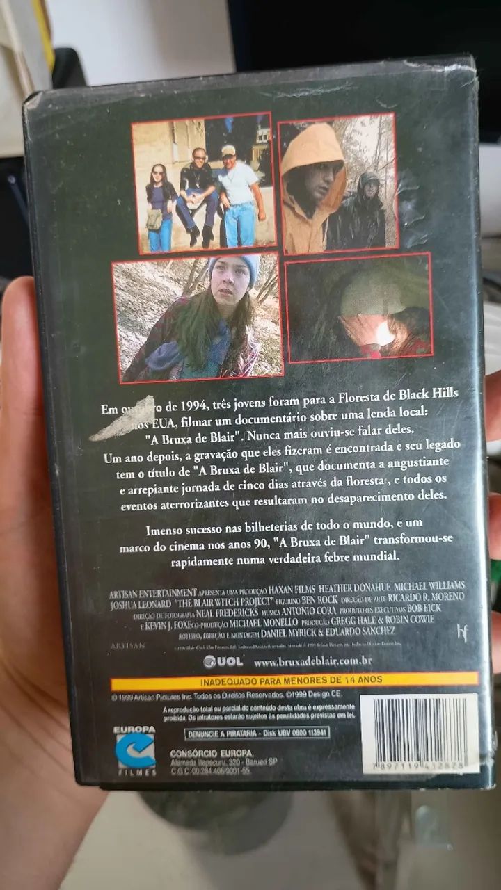 A Bruxa de Blair VHS - Dublado - Foto 4