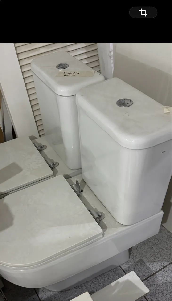 Vaso sanitário caixa acoplada Deca
