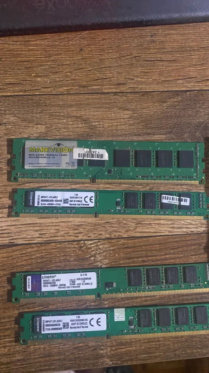 Memórias ram ddr3