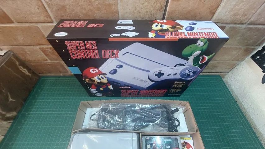Videogame Super Nintendo Baby Completo Original na Caixa + Jogo - Foto 6
