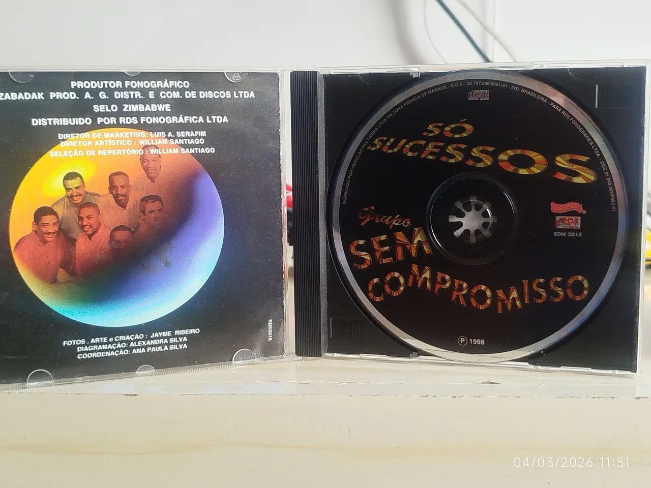 CD Grupo Sem Compromisso - Só Sucessos - Foto 2
