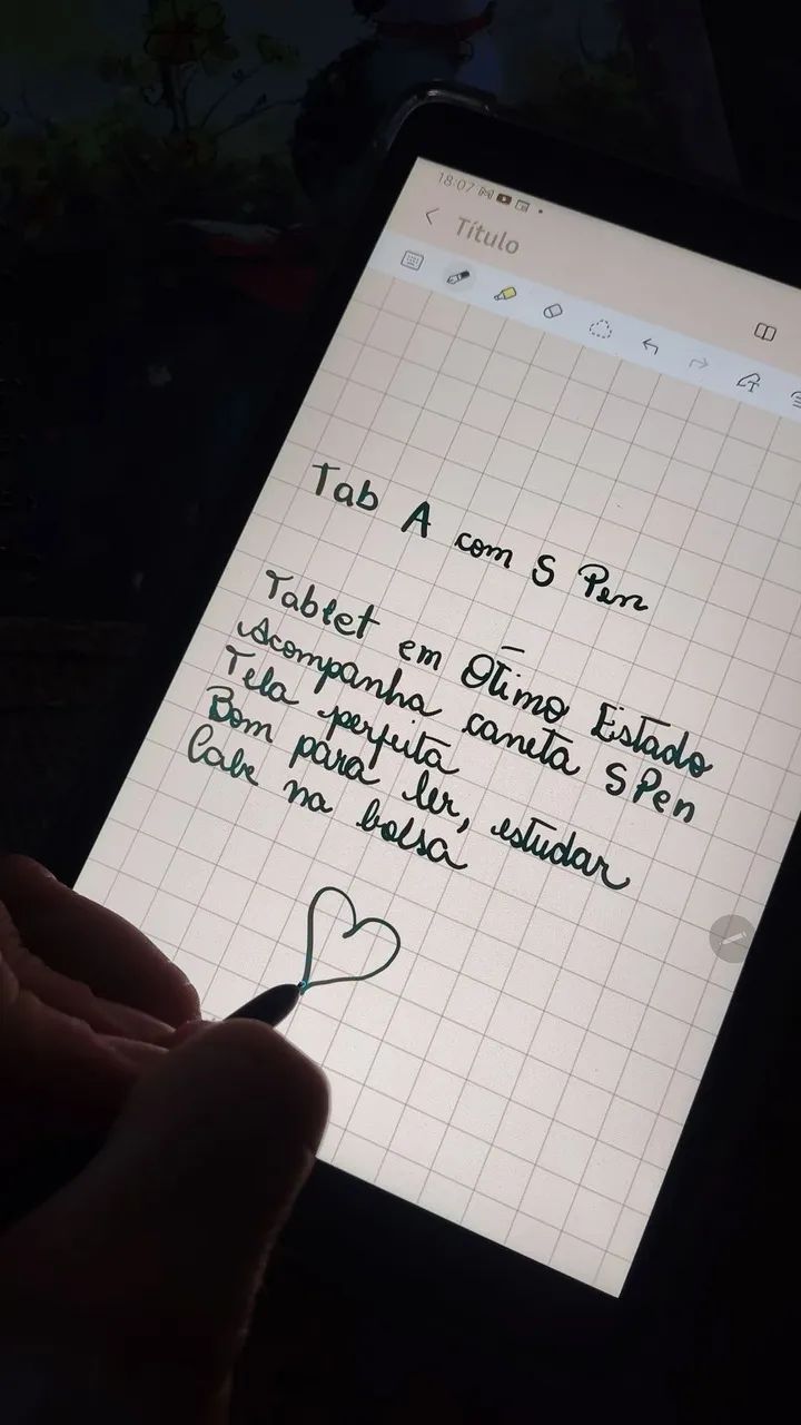 Tablet Samsung Tab A com S Pen - Foto 3