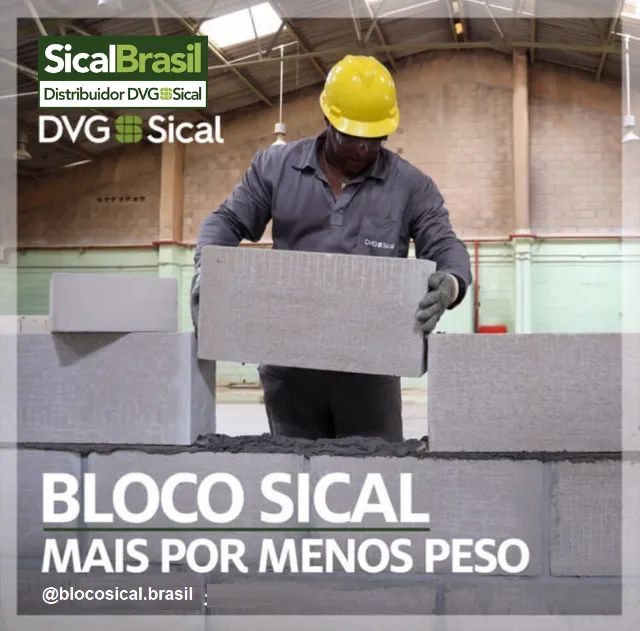 Bloco Sical Dvg de concreto celular em BH  - Foto 2