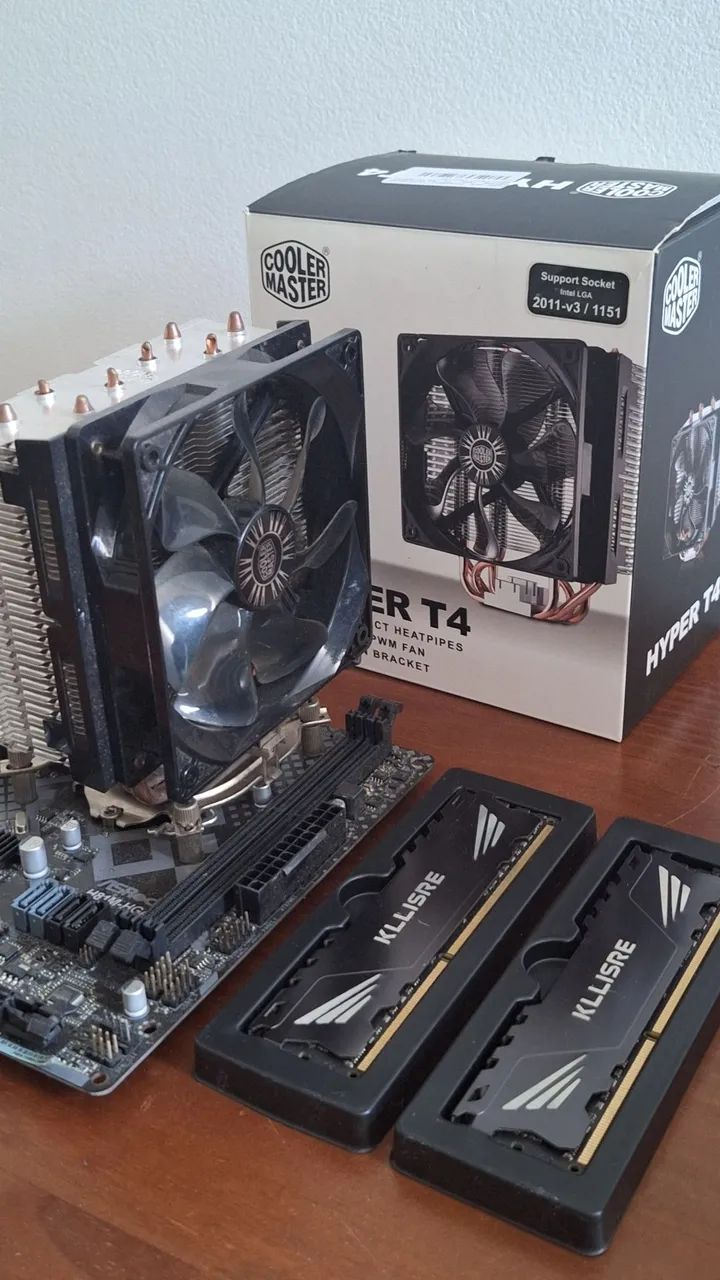 Kit Upgrade PC Intel I5 4670k + 16GB RAM DDR3 + Placa Mãe Asrock + Cooler Master Hyper T4