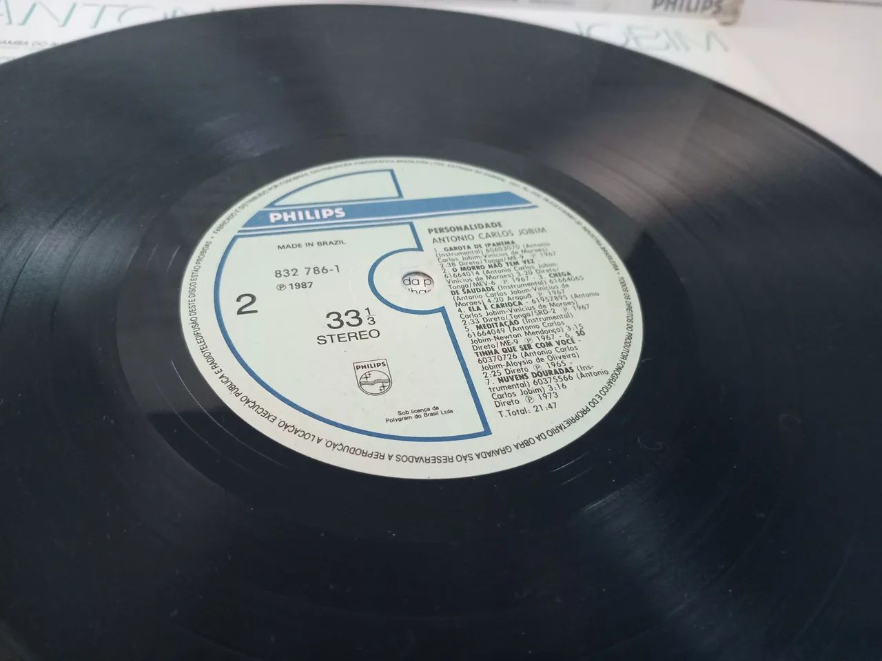 Lp antonio carlos jobim em excelente estado  - Foto 4