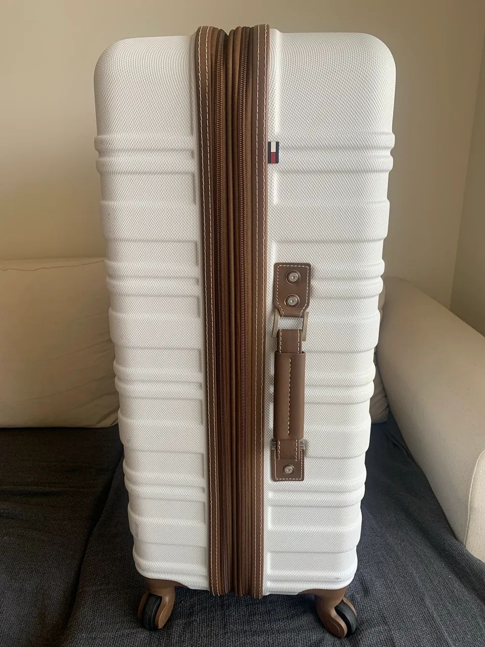TOMMY HILFIGER - Mala 23kg - Branco - ORIGINAL EUA - Foto 3
