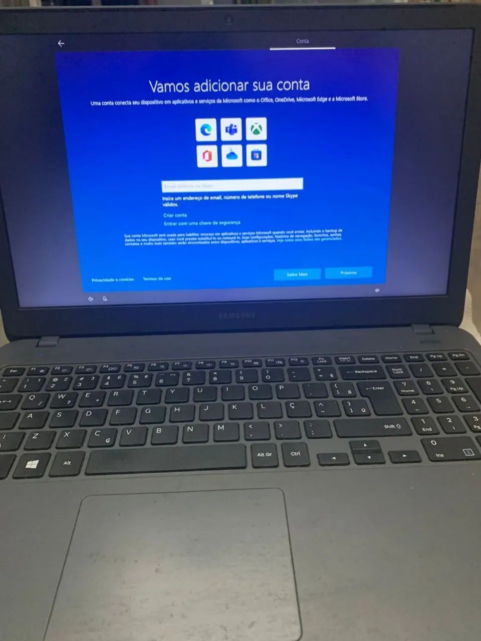 Notebook samsung 2018 (NP350xaa) Usado - Foto 3