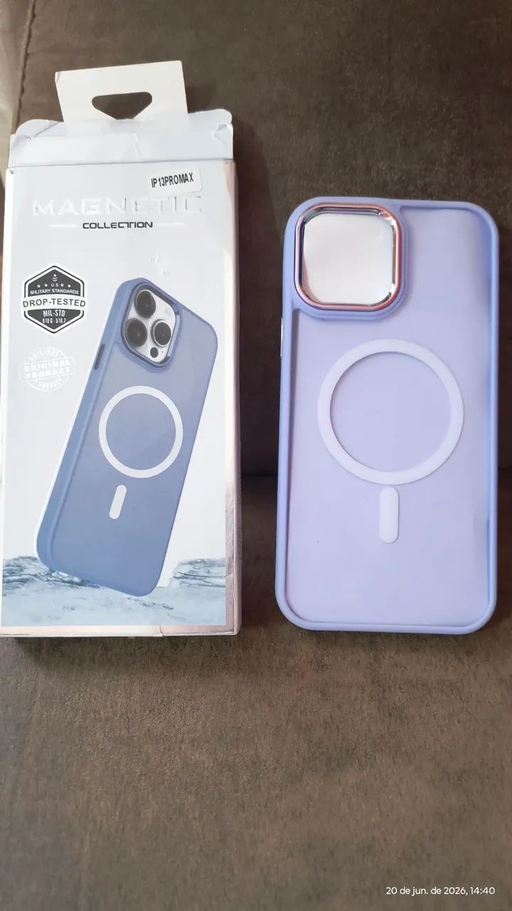 Capa iPhone 13 pro Max novo sem uso 