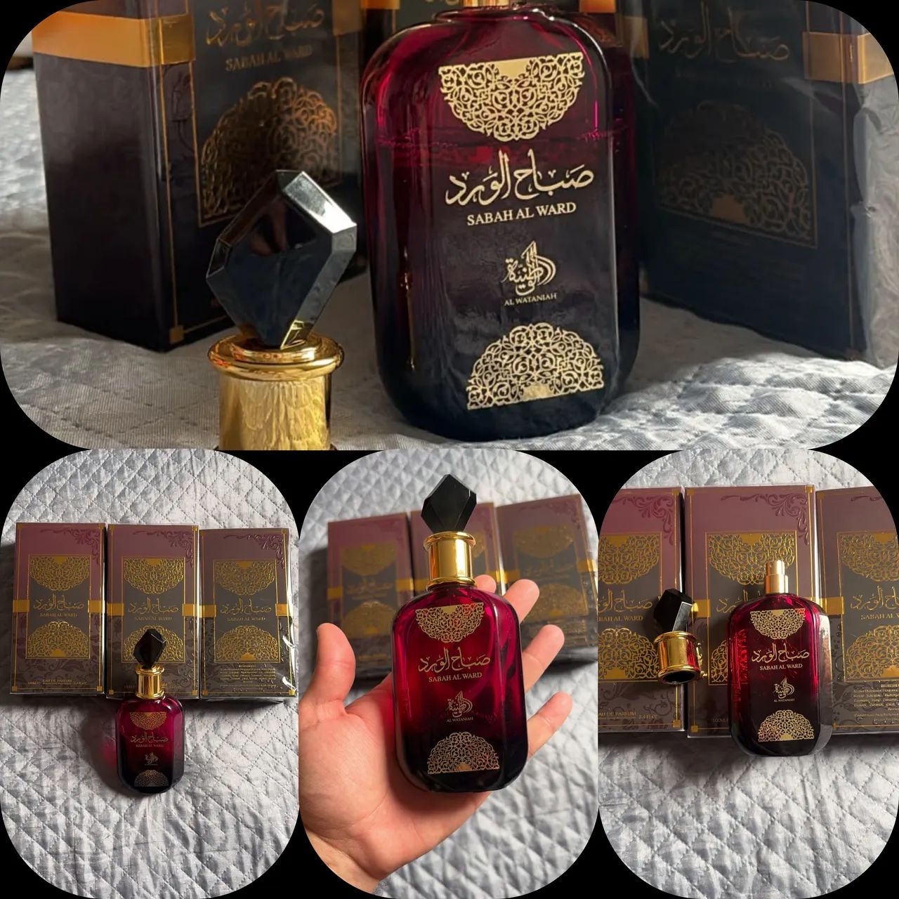 Perfume feminino árabe Sabah Al Ward 