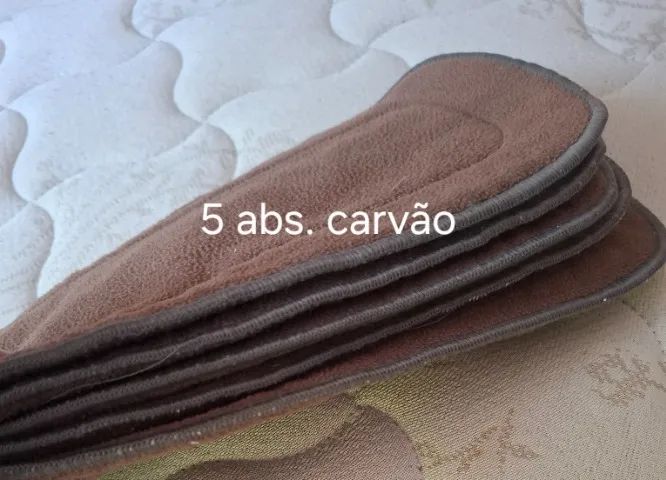 Kit completo de fraldas ecológicas. 