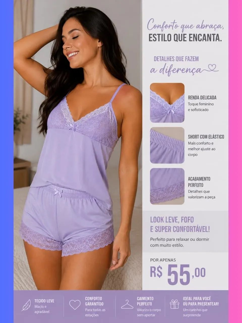 Babydolls, Calcinhas e Cuecas Infantil e Adulto - Foto 2