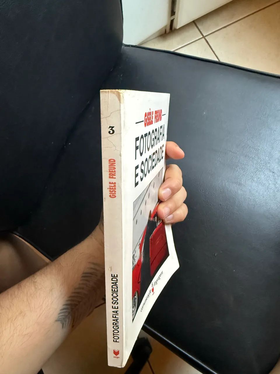 livro FOTOGRAFIA E SOCIEDADE GISÈLE FREUND - Foto 4