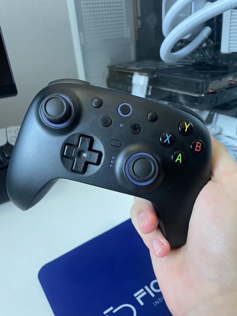 Controle sem fio 8BitDo Ultimate 2 com base de carregamento - Foto 3
