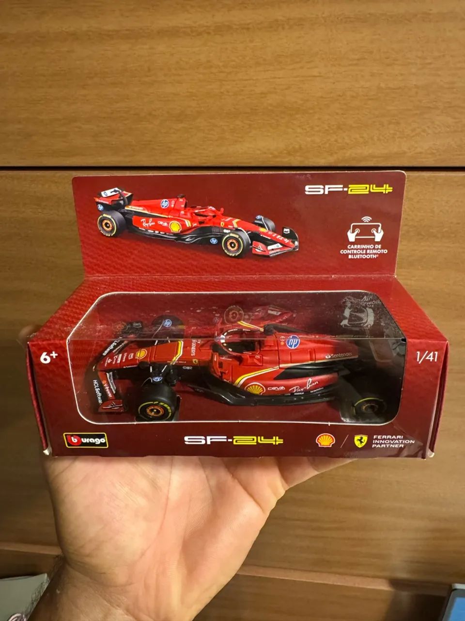 Ferrari F1 SF24 Shell colecionaveis
