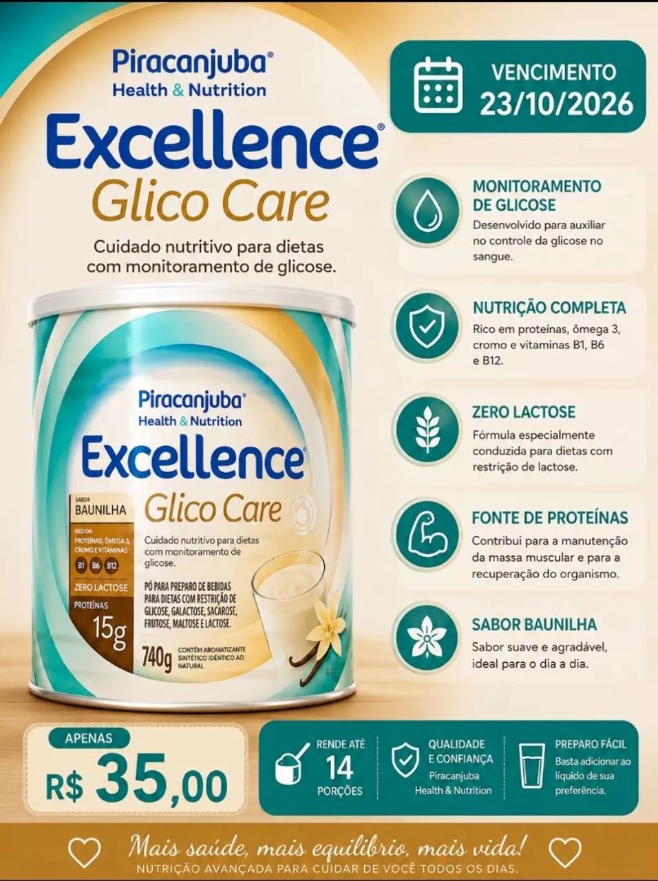 Piracanjuba Glico Care