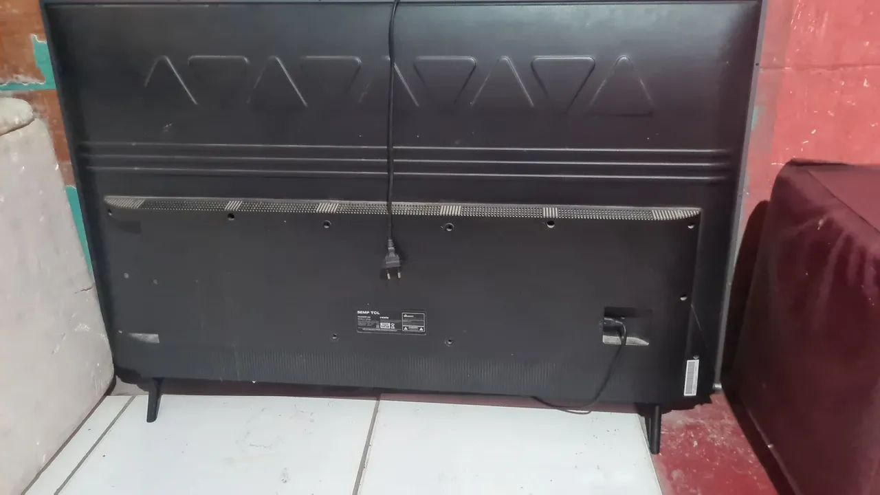 tv com display queimado 