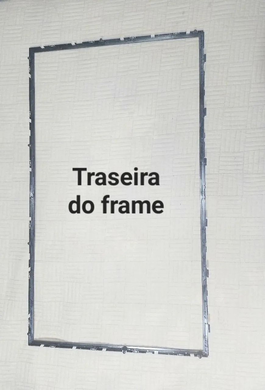 Aro Moldura frame frontal + suporte da tela ORIGINAL TV SAMSUNG 40" UN40FH5205G ERZIRIO - Foto 5