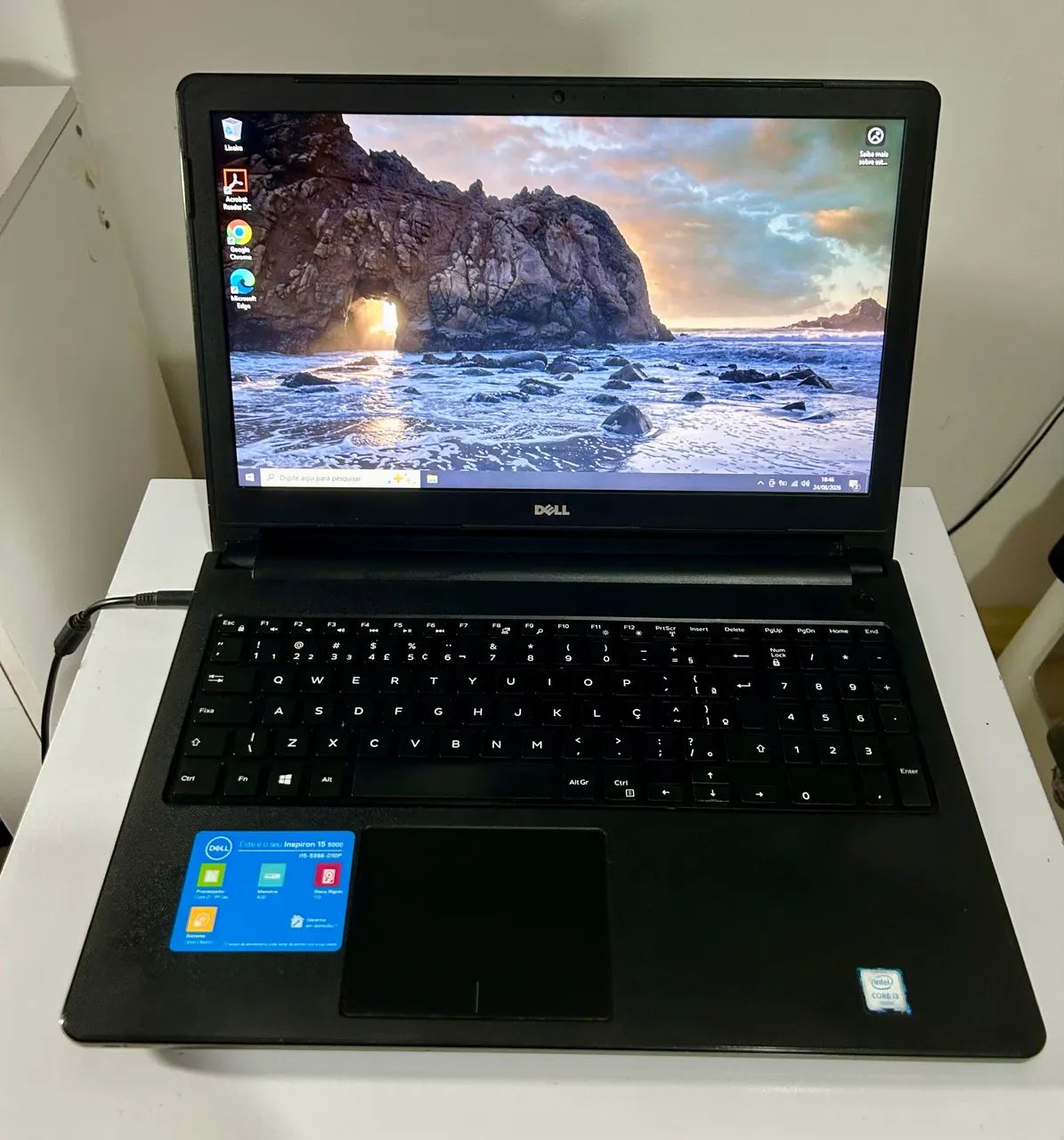 Notebook Dell Core i3 Ssd 256gb