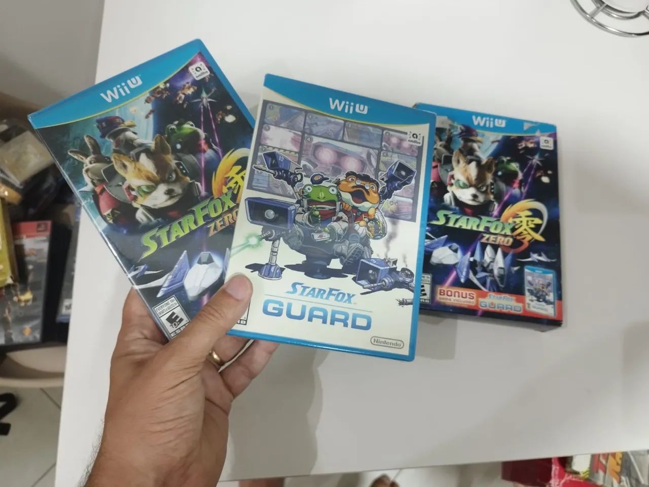Lote de jogos WiiU