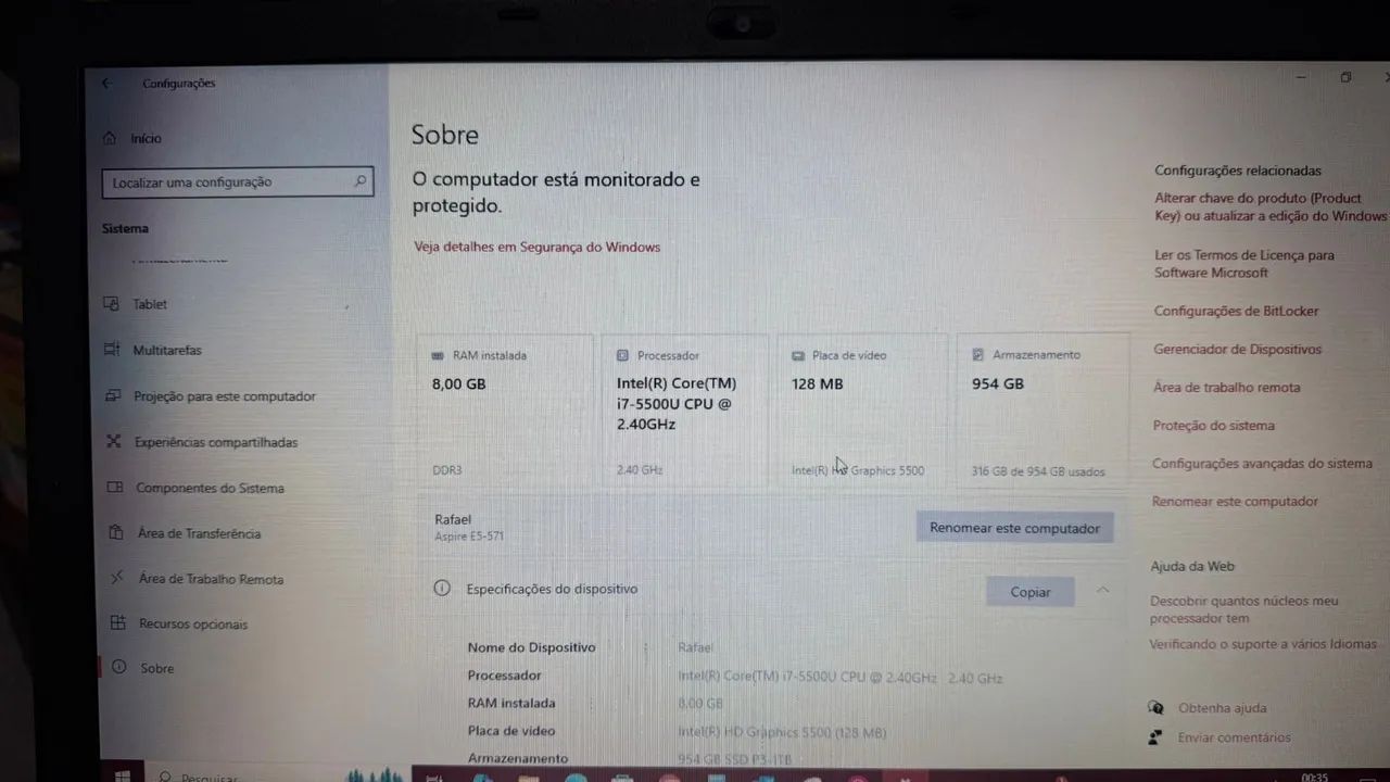 Notebook Acer Aspire - Foto 5