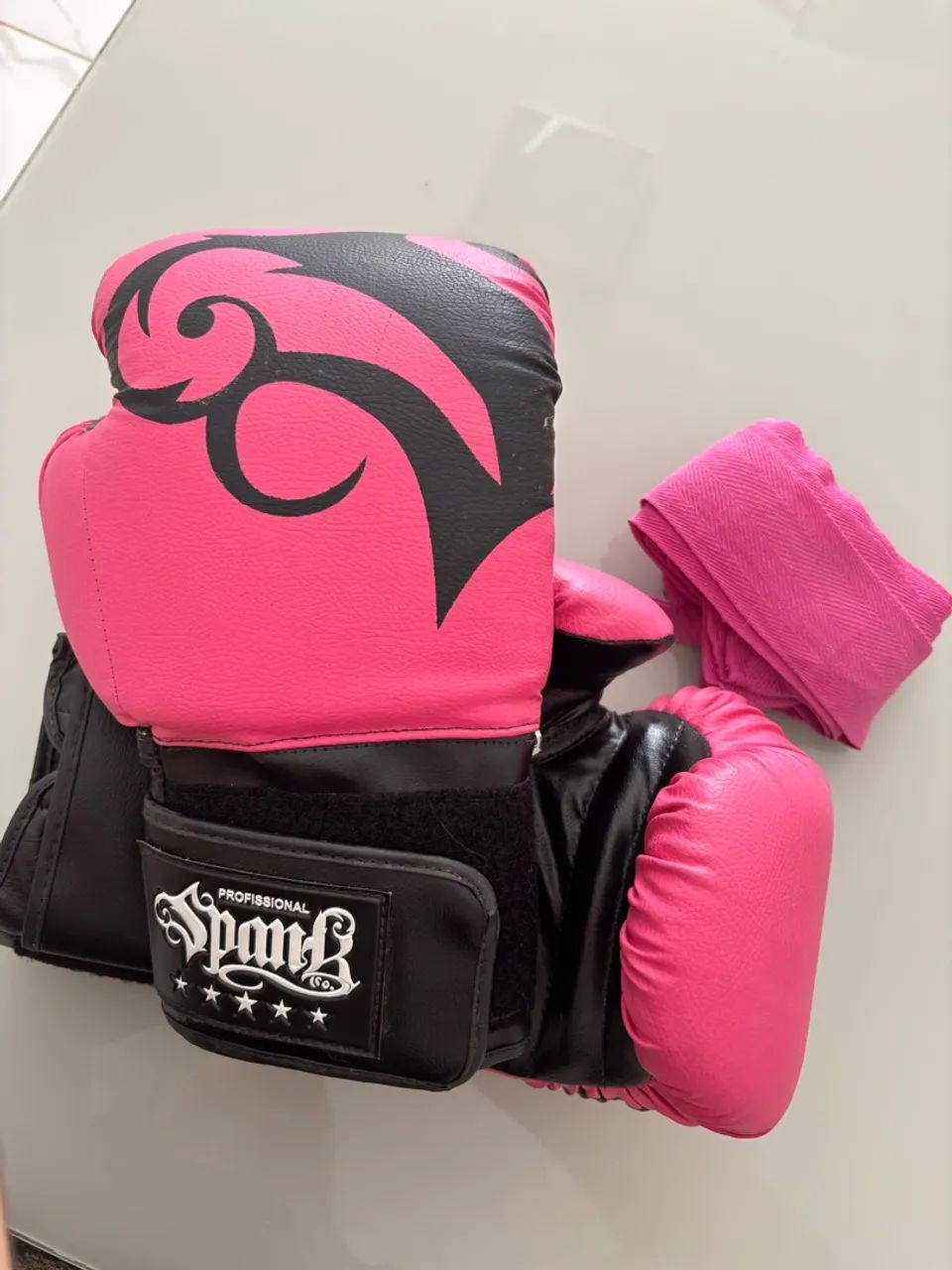 LUVA SPANK MUAY THAI / BOXE 12 Oz