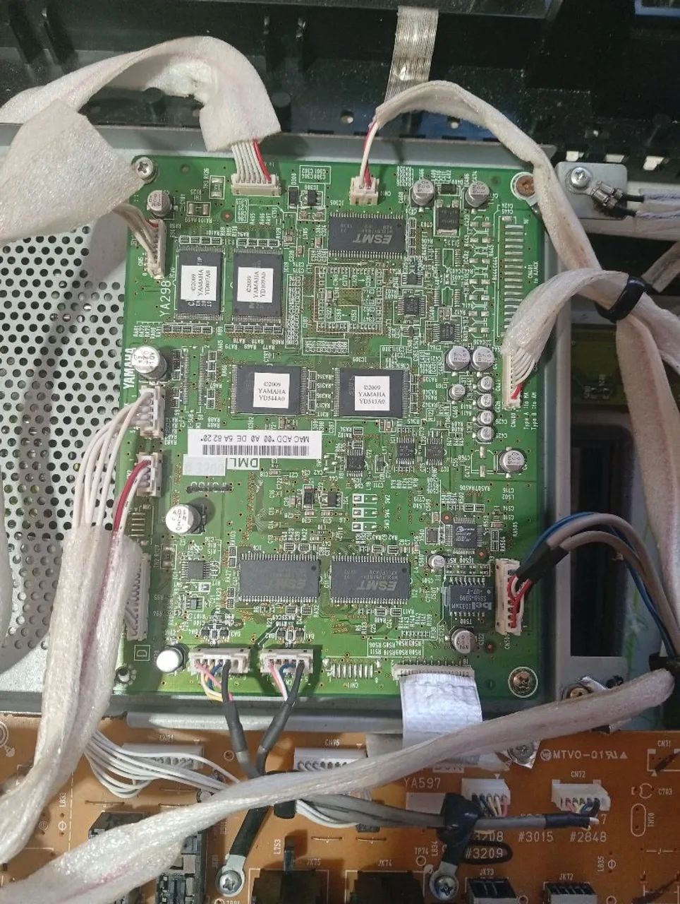 Placa mãe do teclado Yamaha PSR s 710 funciona perfeitamente  - Foto 5