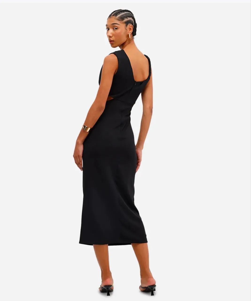 Vestido C&A Preto Midi - Foto 2
