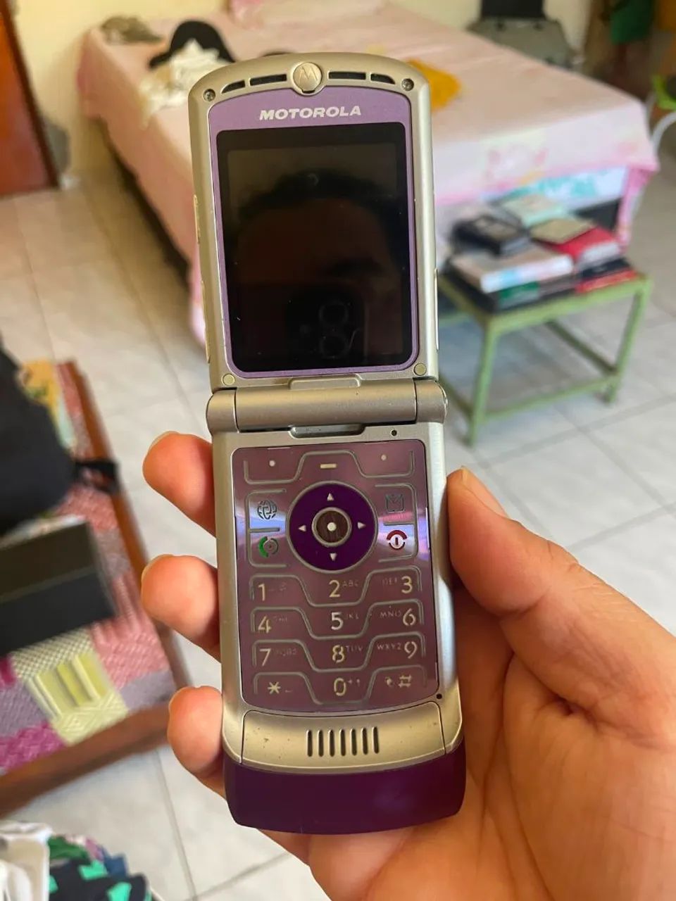 Celular Motorolla V3 Roxo - Foto 2