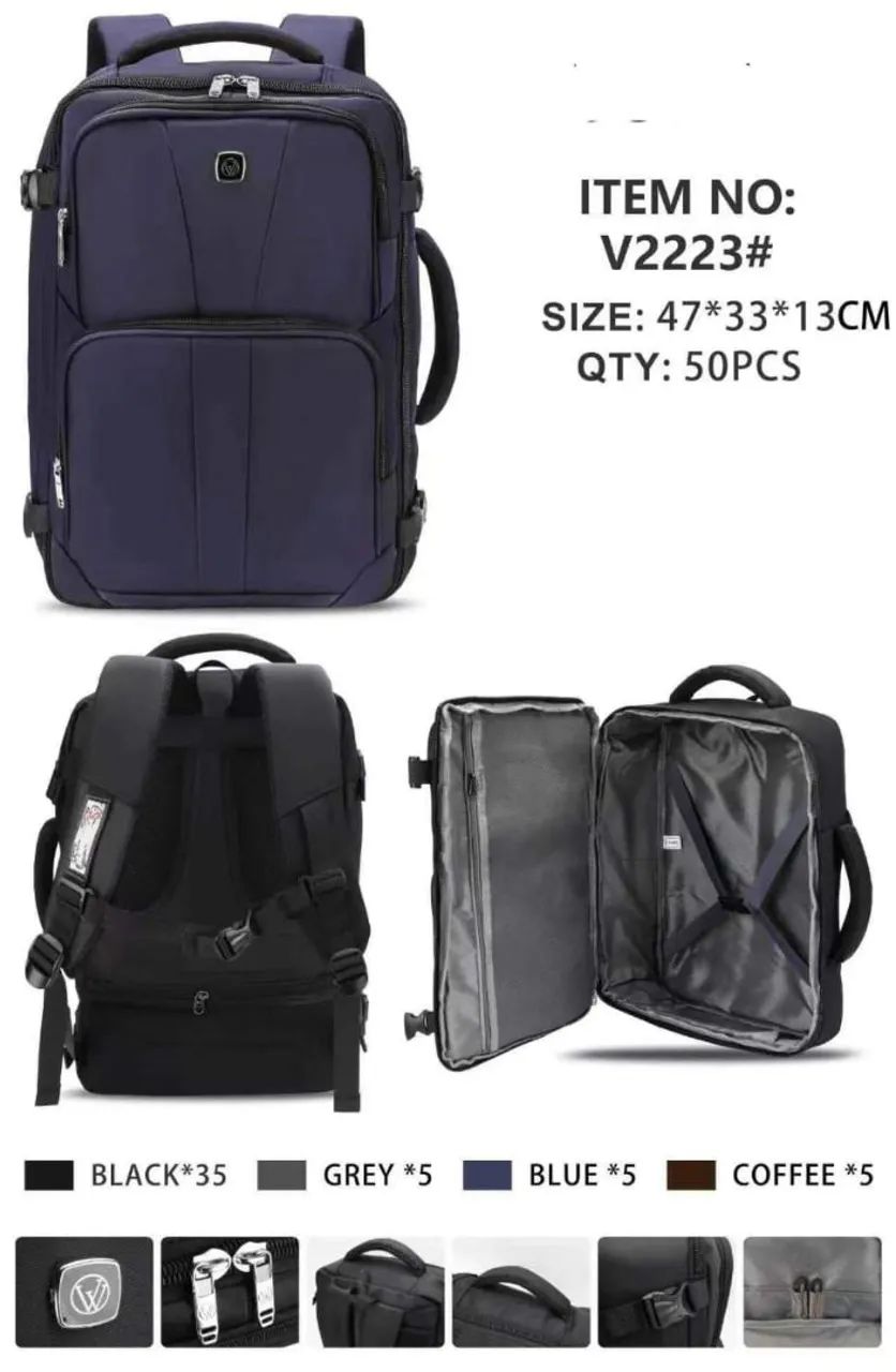 Mochila que Vira Mala Nova 