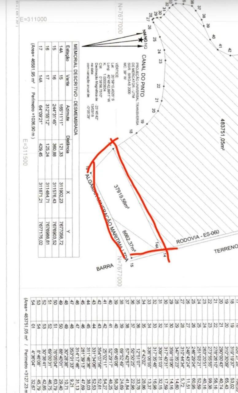 Terreno de 46.500 m² - Foto 2