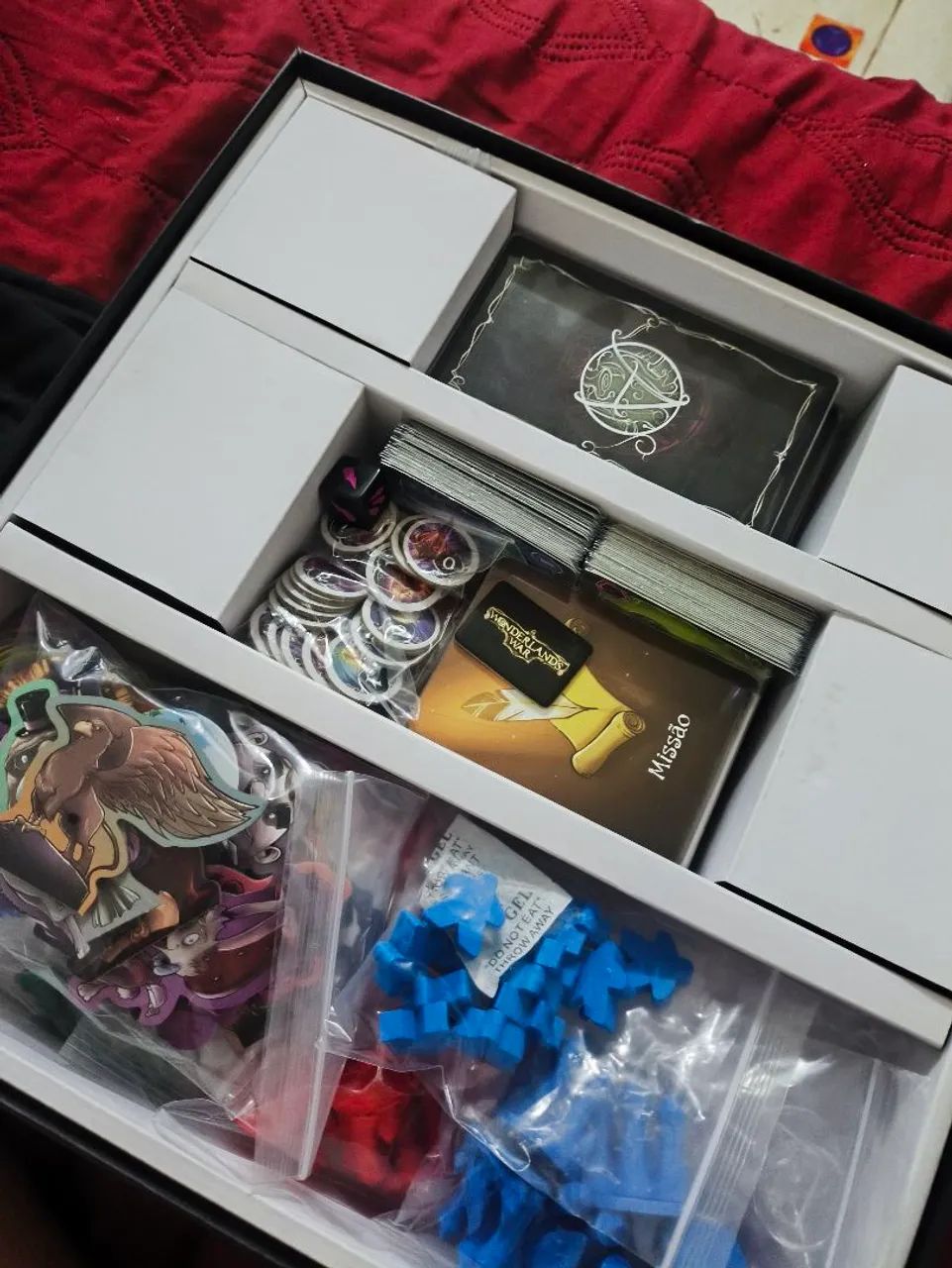 Wonderland war board game jogo