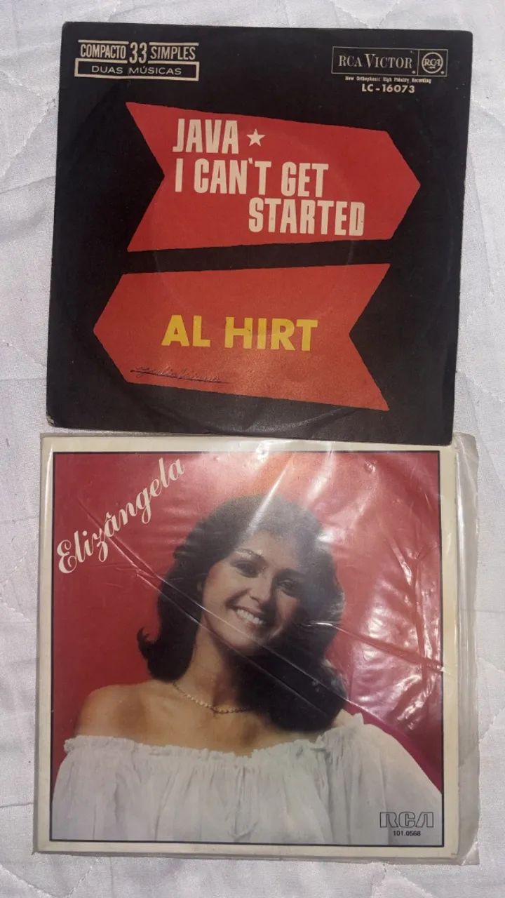Kit 10 discos mini vinil clássicos  - Foto 2