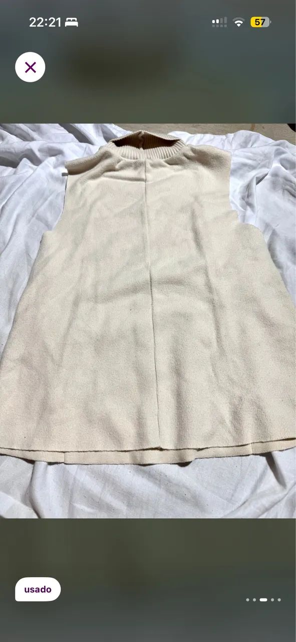 conjunto zara soft touch (calça + gola alta) - Foto 3